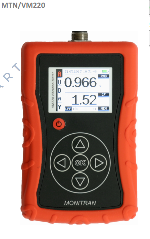 MTN/VM220-KIT Kit de medidor de vibração