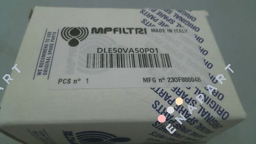 DLE50VA50P01 / 230F000046 / 22282 Indicadores de entupimento para filtros de pressão e de linha