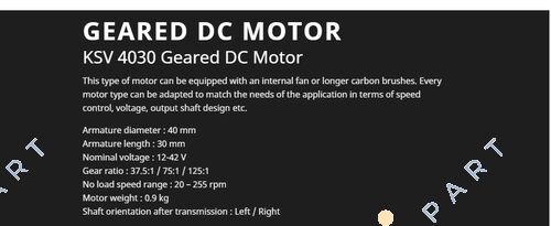 KSV 4030/218 motor
