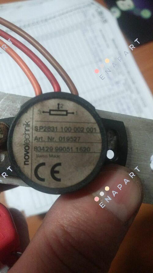 400019527 / SP-2831-100-002-001 Potenciômetro de sensor