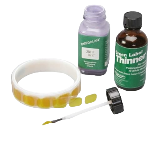 Temperature Markers and Lacquers