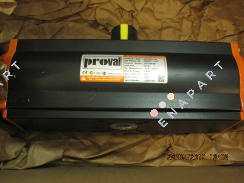 PA083DA-180 Atuador pneumático S/NO: 70543001 - G1/4”
