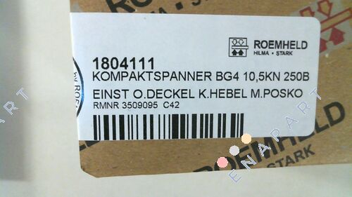 1804-111 Braçadeira compacta tamanho 4