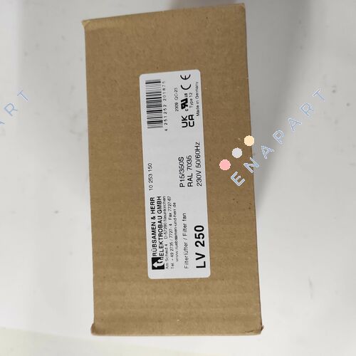 LV 250 230V AC ventilador e filtro