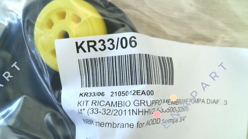 KR33/06 Membrana NBR