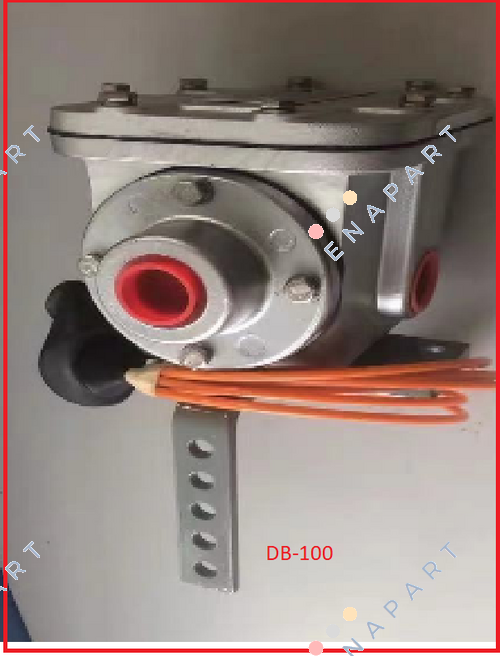 Model DB-100 (050089) Chave de rasgo longitudinal