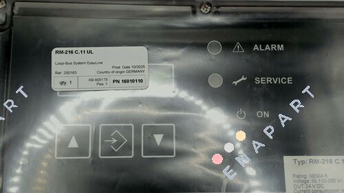 RM-216 C.11.01 UL Controle de filtro