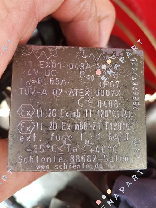 4704 4135-00   OEM ADEREÇO DE ÍMÃ DE VONTADE. EEX-10 M NOVO