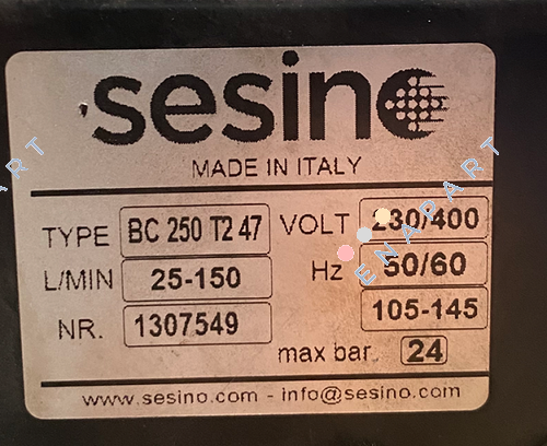 BC 250  T2-47 Trocador de calor