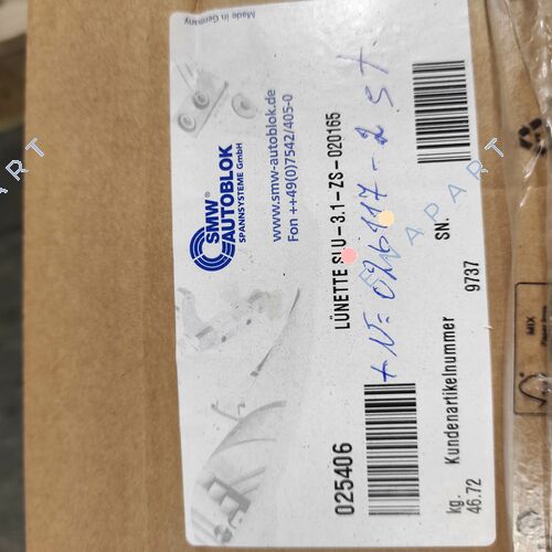 026117 Proteção de chip de 3 peças
