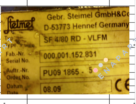 ASF4-80RD-162584R Grupo de bombas