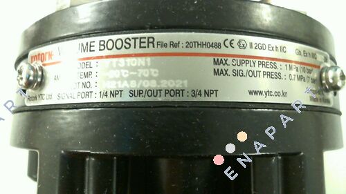 VB.YTC.310-N1.NPT Booster raley